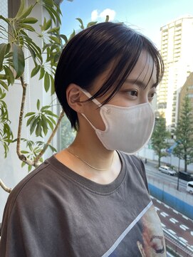 グーフィートーキョー 銀座(Goofy Tokyo) 耳掛けスッキリコンパクトショート/シースルーバング