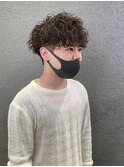 波巻きパーマツイストスパイラル