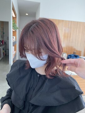 カッツ 駅家店(CUT S) ピンクブラウン