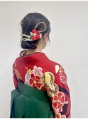 【BelleCoupes】シニヨン 和装ヘア着物ヘア 水引 まとめ髪 大阪