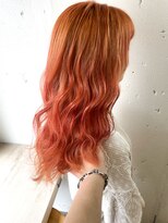 ヘアーワークス ヘルム 渋谷店(HAIR WORKS HELM)&nbsp;【HELM渋谷】juicy orange color