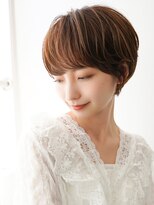 ラフィスヘアー シャイン 松戸店(La fith hair shine)&nbsp;【La fith】丸みショート×シアーブラウン