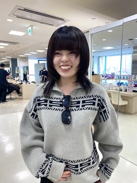 ケンジ 平塚ラスカ店(KENJE) まだまだ大人気な《ウルフカット》＊