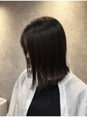 シアーグレー × 切りっぱなしロブ
