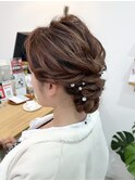 【前田 佳寛】結婚式ヘアアレンジ お呼ばれヘア