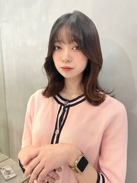 ロンドジェネルーズ 柏(Lond generous) 結んで可愛い韓国ヘア×顔周り小顔前髪カット×レイヤー