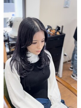 ヘア ライフ ワイレア(HAIR LIFE Wailea) MITSUI【レイヤーカット×ラベンダー】