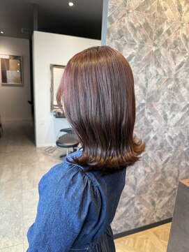 ガレリアエレガンテ 西尾店(GALLARIAElegante) 秋カラー　ピンクブラウン