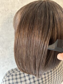 ポリマン 西新井(poliment)の写真/ワンランク上の上質なスタイルを求めるあなたに＿。白髪染めに特化した頭皮を労わるサロン【poliment】