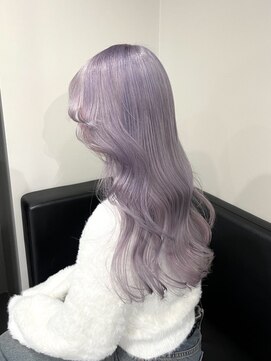 ベレーザ 渋谷(BELEZA) 12502艶髪ラベンダーパープル韓国風巻きラベンダーミルクティー