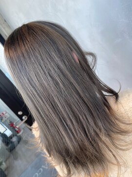 アコ(Aco) アッシュグレージュ/透明感カラー/くすみカラー