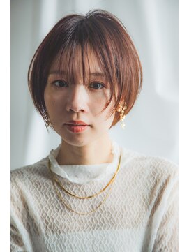 ページボーイ美容室 自然に馴染むコンパクトショート