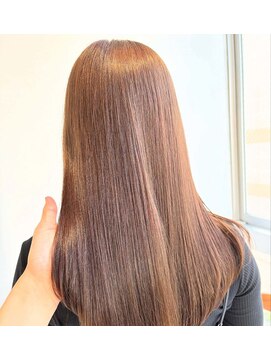 ガリカ 博多(Gallica) ブリーチなしダブルカラーで作るオレンジブラウン