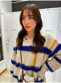 レイヤーカット×韓国巻き