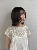 【TALO】長めボブの顔まわりレイヤー
