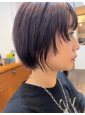 バイオレットショートボブ
