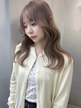 ペレ アネックス 大阪梅田茶屋町店(PELE ANNEX) くびれヘア/アプリコットオレンジ/夏のヘアアレンジ/梅田