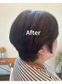 くびれショートボブレイヤー