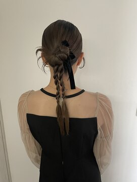 アートラセツコ(a-to la Setsuko) カチモリお呼ばれヘアセット