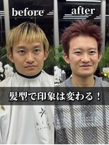 シャイニー 錦糸町(ShiNey) ツイストスパイラルパーマ/波巻きパーマ/メンズパーマ