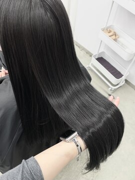 エヌアイ オモテサンドウ(ni omotesando) 艶カラー/グレージュ/暗髪/冬カラー 上野