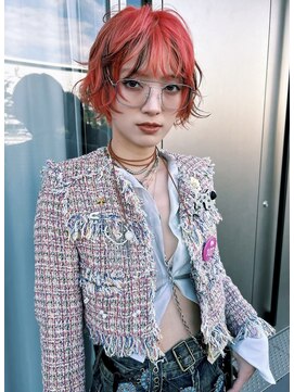 レコ 渋谷(LECO) オレンジローライトボブ