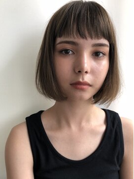 スミス 上野(smith) レイヤーボブミニボブ大人ボブ顔まわり