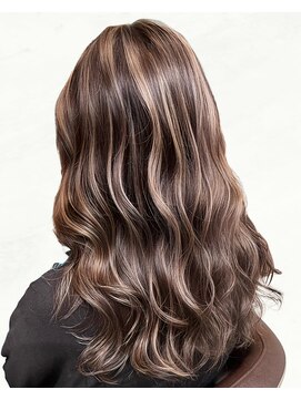 エジョン 八幡山店(Aejon) 八幡山大人レイヤーカット白髪ぼかし脱白髪染め40代50代60代