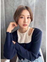 ヘアーアンドスマイル バル(hair&smile Baru)&nbsp;大人可愛いショートスタイル