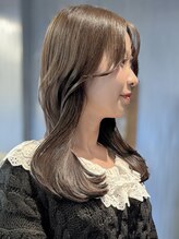 マッシュ チャヤマチ(MASHU chayamachi)&nbsp;柔らか透明感カラー/ブリーチなし/オリーブブラウン/大阪梅田