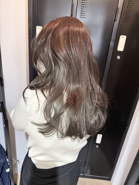 ローレン(LOREN) 透明感髪質改善ベージュダブルカラーミルクティーグレージュ