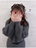 リボンハーフツイン