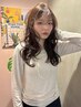 【韓国トレンドヘア】レイヤーカット+ミルボンケアトリートメント ￥9,300→