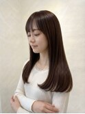 縮毛矯正ストレート髪質改善カラー顔周りカットレイヤーカット