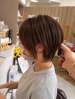 クアトロ 宇都宮本店(QUATRO) 大人透け感ショートスタイル