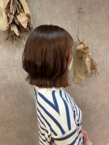 パーミル ヘア クマモト(permille ‰ hair Kumamoto) オレンジブラウン×くびれ巻き