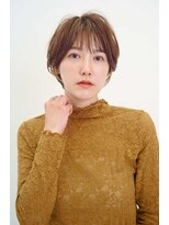 ネリ(NERi)&nbsp;30代40代50代におすすめ☆ベージュカラー×ショートボブ