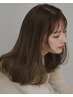 《贅沢ケア》カット+カラー+oggiottoトリートメント 5step