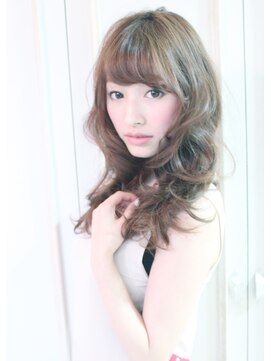 マイティ バイ エイチ(mighty by H) mighty*スウィートレイヤー×グレージュ