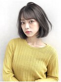 【GARDEN川谷】20代30代大人可愛い小顔ボブ×グレージュ