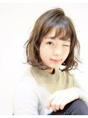 ワンサイドショート/ボブ/ブランジュ/ダブルバンク 表参道/青山