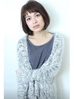 ラウンジ モリオ イケブクロ(Lounge MORIO Ikebukuro) 【morio池袋】ショートバングが可愛いレイヤーボブ