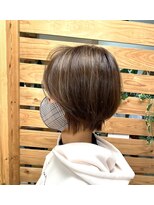 ピッカヘアーデザイン(PICKA hair-design)&nbsp;ショートにハイライト☆
