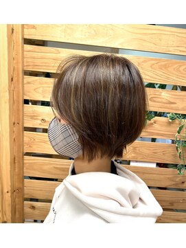 ピッカヘアーデザイン(PICKA hair-design) ショートにハイライト☆