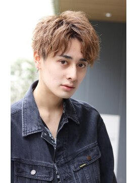 ネイビー(NAVY) スパイクラフマッシュ