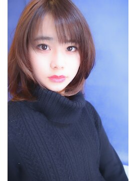 ブーケ(BOUQUET) 冬っぽボブ ざっくりニットに合うヘアスタイル