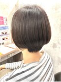 ツヤ感ショートボブ