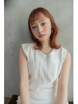 オースティン 流山おおたかの森(AUSTIN)&nbsp;大人かわいい前髪セシルカットココアブラウンフリンジウェーブ