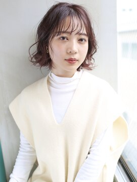 バース(BIRTH) 天神【BIRTH】冬カラー×ふわふわ大人ボブパーマ