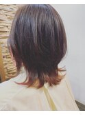 毛先軽やかミディアムで春は決まり
